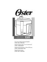 Oster 3165 User manual