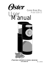 Oster 6389-33 User manual