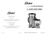 Oster BLSTET-B/BLSTET-C Series Ice Shaving Blender User manual