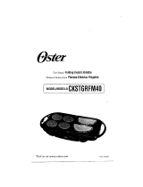 Oster CKSTGRFM40 User manual