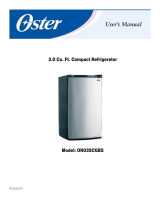 Oster OR03SCGBS User manual