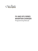 Outback Power Systems VFX Series User manual