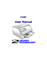 Output Solutions PS40T User manual
