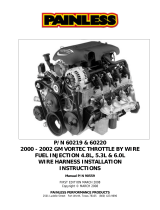 Painless Performance 2000 - 2002 GM VORTEC THROTTLE BY WIRE 60219 User manual