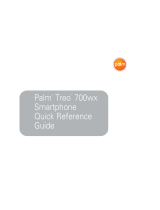 Palm 700wx User manual