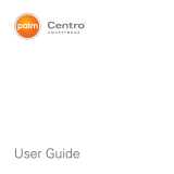 Palm Centro User manual