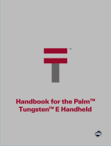 Palm Tungsten E User manual