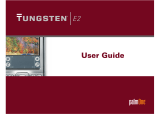 Palm 1045MLZ - Tungsten E2 - OS Garnet 5.4 200 MHz User manual