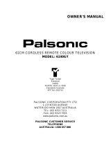 Palsonic 6140GY User manual