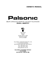 Palsonic 6865PFST User manual