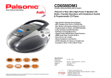 Palsonic CD6588DM3 User manual