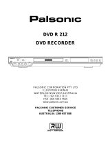 Palsonic DVD R 212 User manual