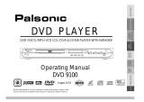 Palsonic DVD9200 User manual