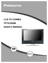 Palsonic TFTV1920D User manual