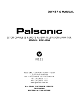Palsonic PDP4200 User manual
