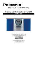 Palsonic PMC191 User manual