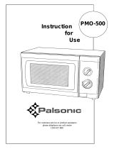 Palsonic PMO-500 243 User manual