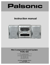 Palsonic PSML-826 User manual