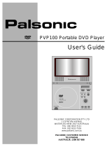 Palsonic PVP100 1 User manual
