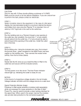 Panamax INS00809 User manual