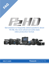 Panasonic AG-HPX300 User guide