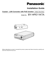Panasonic BY-HPE11KTA Installation guide