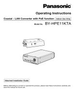 Panasonic BY-HPE11KTA Operating instructions