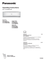 Panasonic CS-E12NKUAW User manual