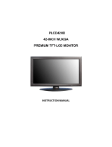 Panasonic PLCD42HD Operating instructions