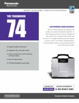 Panasonic Toughbook 74 User manual