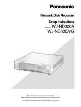 Panasonic WJ-ND300A Installation guide