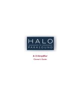 Parasound Halo A 21 User manual