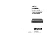 Patton electronic 2500 SERIES User manual