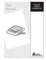 Paxar Model 9416 User manual