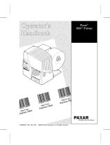 Paxar Monarch 9855 User manual