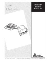 Paxar Monarch AAFES kit User manual