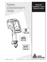 Avery Dennison Monarch Pathfinder Ultra Platinum 6039 User manual