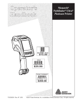 Paxar TC6039OH User manual