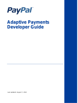 PayPal Adaptive Adaptive Payments - 2012 User guide