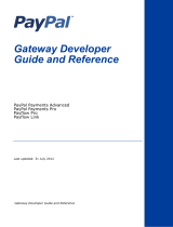 PayPal Gateway Gateway - 2012 User guide