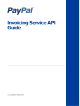 PayPal Invoicing Invoicing - 2012 User guide