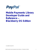 PayPal MobileMobile Payments Library 2012