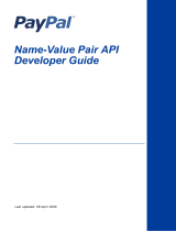 PayPal Name-Value Name-Value Pair API 2009 User guide
