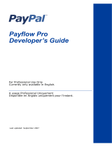 PayPal Payflow Payflow Pro 2007 User guide
