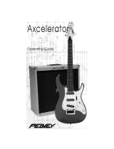 Peavey Axcelerator Guitar User manual