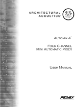 Peavey Automix 4 Owner's manual