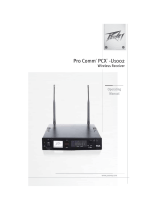 Peavey U1002 User manual