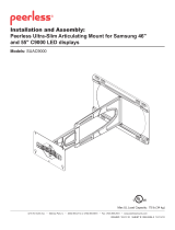 Peerless Industries SUAC9000 User manual