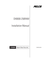 Pelco DX8000 User manual