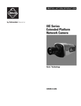 Pelco Extended Platform Network Camera IXE User manual